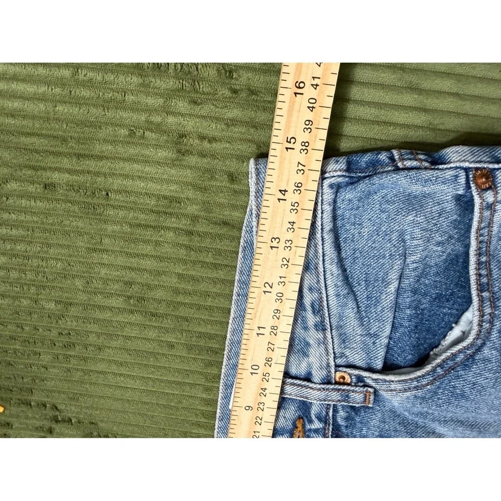 Vintage Calvin Klein Jeans Womens 12 Light Wash‎ HighRise TaperedMade USA AA28
